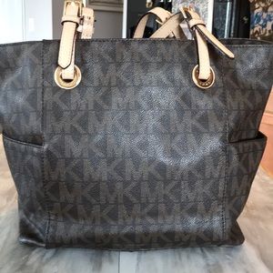 Authentic MK leather purse